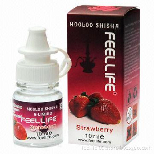 Feellife shisha liquid, strawberry flavor, OEM is welcome